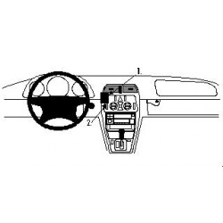 Brodit ProClip Center mount - Mercedes Benz CLK-Class 97-01