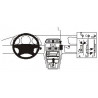 Brodit ProClip Angled mount - Mercedes Benz CLK-Class 97-01