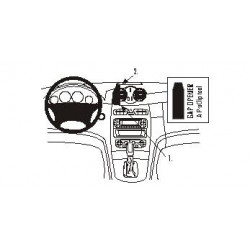 Brodit ProClip Center mount - Mercedes Benz CLK-Class 02-10