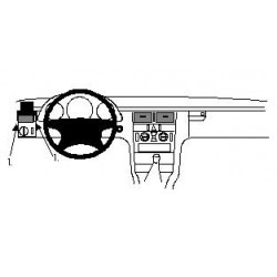 Brodit ProClip Left mount Mercedes Benz E-Class multi mod. 95-02