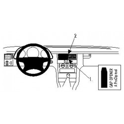 Brodit Forsterket ProClip Center mnt Mercedes Benz E-Class 95-02