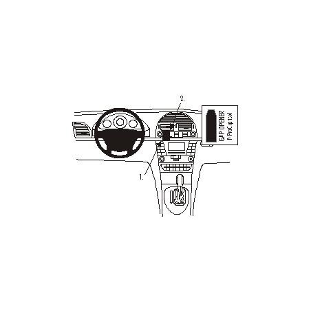 Brodit ProClip Center mnt Mercedes Benz E-Class multi mod. 02-09