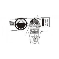 Brodit ProClip Center mnt high Mercedes Benz E-Class multi 02-09