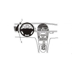 Brodit ProClip Left mount Mercedes Benz E-Class multi mod 02-09
