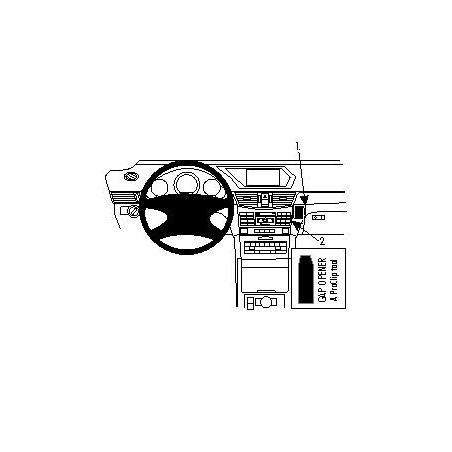 Brodit ProClip Angled mnt Mercedes Benz E-Class multi mod 09-13