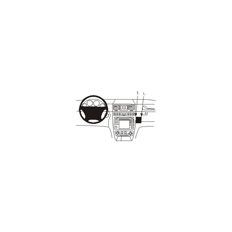 Brodit ProClip Angled Mount - Mercedes Benz/Puch multi mod 01-14 Brodit ProClip Angled Mount - Mercedes Benz/Puch multi mod 01-14