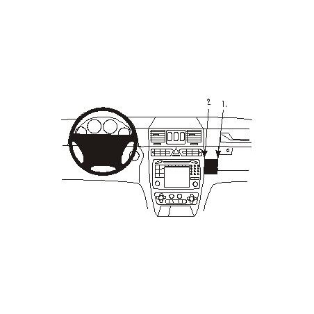 Brodit ProClip Angled Mount - Mercedes Benz/Puch multi mod 01-14