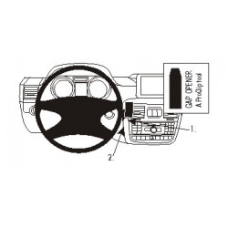 Brodit ProClip Center Mount - Mercedes Benz G-Class 13-18