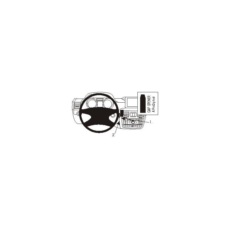 Brodit ProClip Center Mount - Mercedes Benz G-Class 13-18 Brodit ProClip Center Mount - Mercedes Benz G-Class 13-18