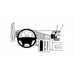 Brodit ProClip Angled mount - Volvo FE/FL 2007-2020