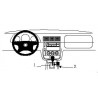 Brodit ProClip Console mount - Mercedes Benz M-Class/ML 98-99