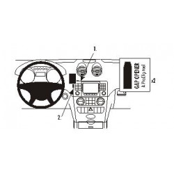 Brodit ProClip Center mount - Mercedes Benz M-Class/ML 05-11