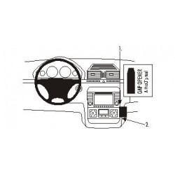 Brodit ProClip Angled mount - Mercedes Benz S-Class 03-05