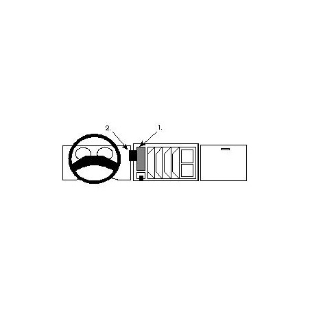 Brodit ProClip Center mount Mercedes Benz SK-Serie (Truck) 89-96