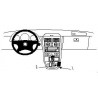 Brodit ProClip Console Mount Mercedes Benz SLK-Class 97-04