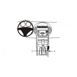 Brodit ProClip Console Mount R171 Mercedes Benz SLK-Class 05-10