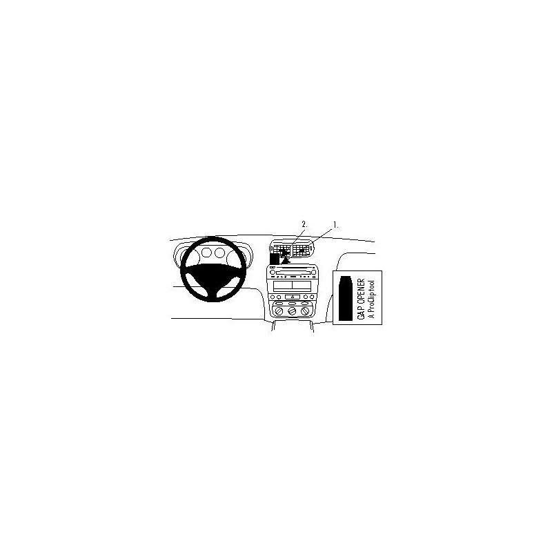 Brodit ProClip Center Mount - Alfa Romeo 147/GT 2001-2011 Brodit ProClip Center Mount - Alfa Romeo 147/GT 2001-2011