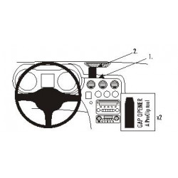 Brodit ProClip Center Mount - Alfa Romeo Multi mod. 2006-2013