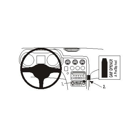 Brodit ProClip Angled Mount - Alfa Romeo Multi mod. 2006-2013