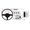 Brodit ProClip Angled Mount - Alfa Romeo Multi mod. 2006-2013