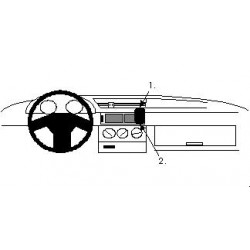 Brodit ProClip Angled Mount - Alfa Romeo 155 1992-1997