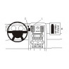 Brodit ProClip Center Mount - Chrysler 300C/300C Touring 05-10