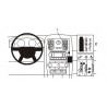 Brodit ProClip Angled Mount - Chrysler 300C/300C Touring 05-07