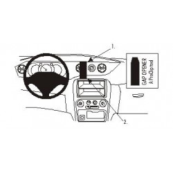 Brodit ProClip Center Mount - Daihatsu YRV 01-07