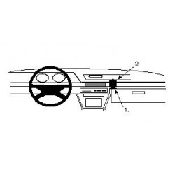 Brodit ProClip Angled Mount - Honda Accord 86-89