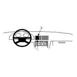 Brodit ProClip Center Mount - Honda Accord/Rover 600 94-05