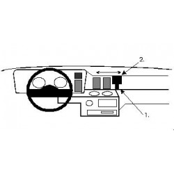 Brodit ProClip Angled Mount - Chrysler Voyager 1988-1990