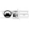 Brodit ProClip Center Mount, low - Chrysler Voyager 94-95