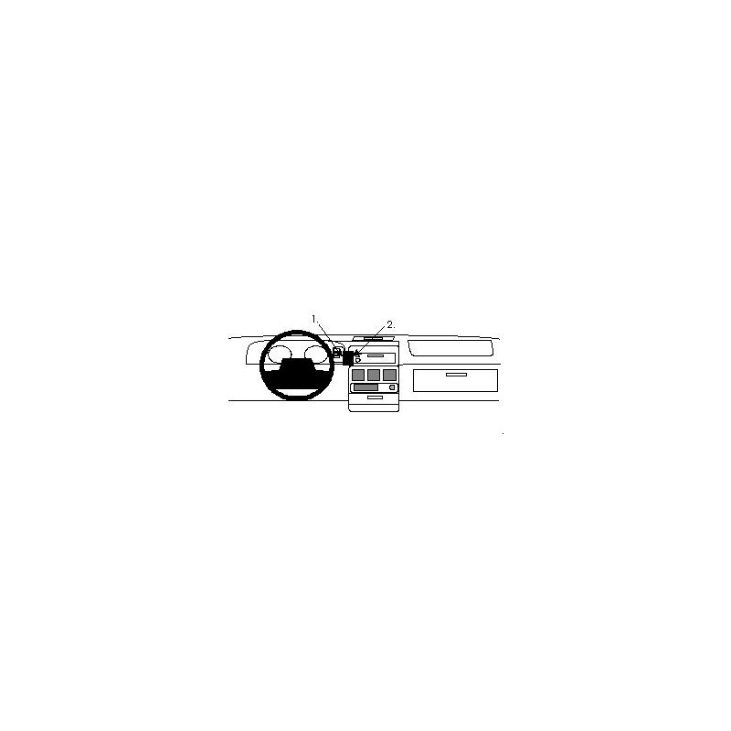 Brodit ProClip Center Mount - Chrysler Voyager 94-95 Brodit ProClip Center Mount - Chrysler Voyager 94-95