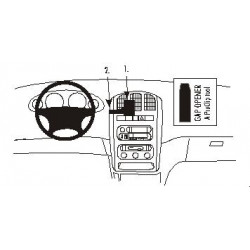 Brodit ProClip Center Mount - Chrysler Voyager 01-07