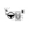 Brodit ProClip Left Mount - Chrysler Voyager 08-11