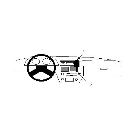 Brodit ProClip Center Mount - Citroen AX 92-97