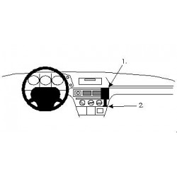 Brodit ProClip Angled mount - Citroen BX 86-92