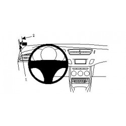 Brodit ProClip Left Mount - Citroen C3 2010-2016