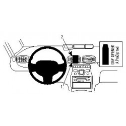 Brodit ProClip Center Mount - Citroen C3 Picasso 2009-2018