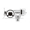 Brodit ProClip Left Mount - Citroen C4 2005-2010