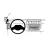 Brodit ProClip Left, high Citroen C4 Picasso/Grand Picasso 07-13