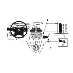 Brodit ProClip Angled Mount - Citroen C5 2001-2004