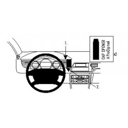 Brodit ProClip Center Mount - Citroen C5 III 2008-2017