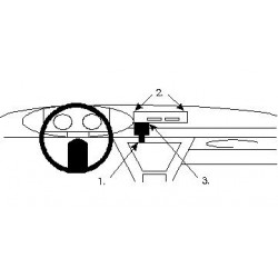 Brodit ProClip Center Mount - Citroen CX 1986-1997