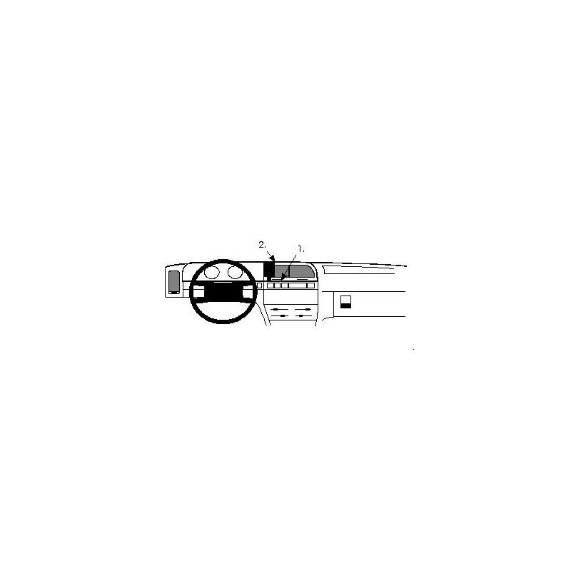 Brodit ProClip Center Mount - Citroen Xantia 1993-1997 Brodit ProClip Center Mount - Citroen Xantia 1993-1997