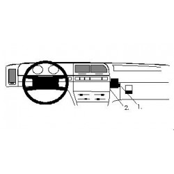 Brodit ProClip Angled Mount - Citroen Xantia 1993-1997
