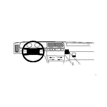 Brodit ProClip Angled Mount - Citroen Xantia 1993-1997