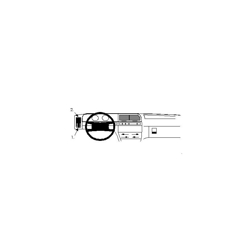 Brodit ProClip Left Mount - Citroen Xantia 1993-1997 Brodit ProClip Left Mount - Citroen Xantia 1993-1997