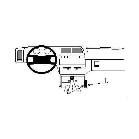 Brodit ProClip Console Mount - Citroen Xantia 1993-1997