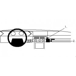 Brodit ProClip Angled Mount - Citroen XM 1990-1994